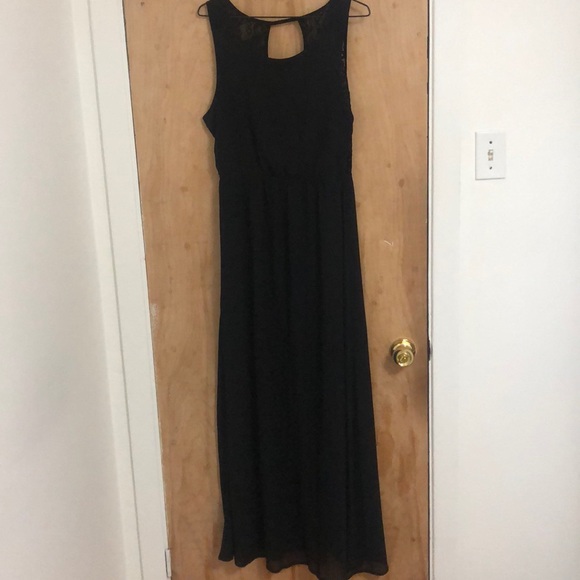 Maxi black dress - Picture 1 of 2